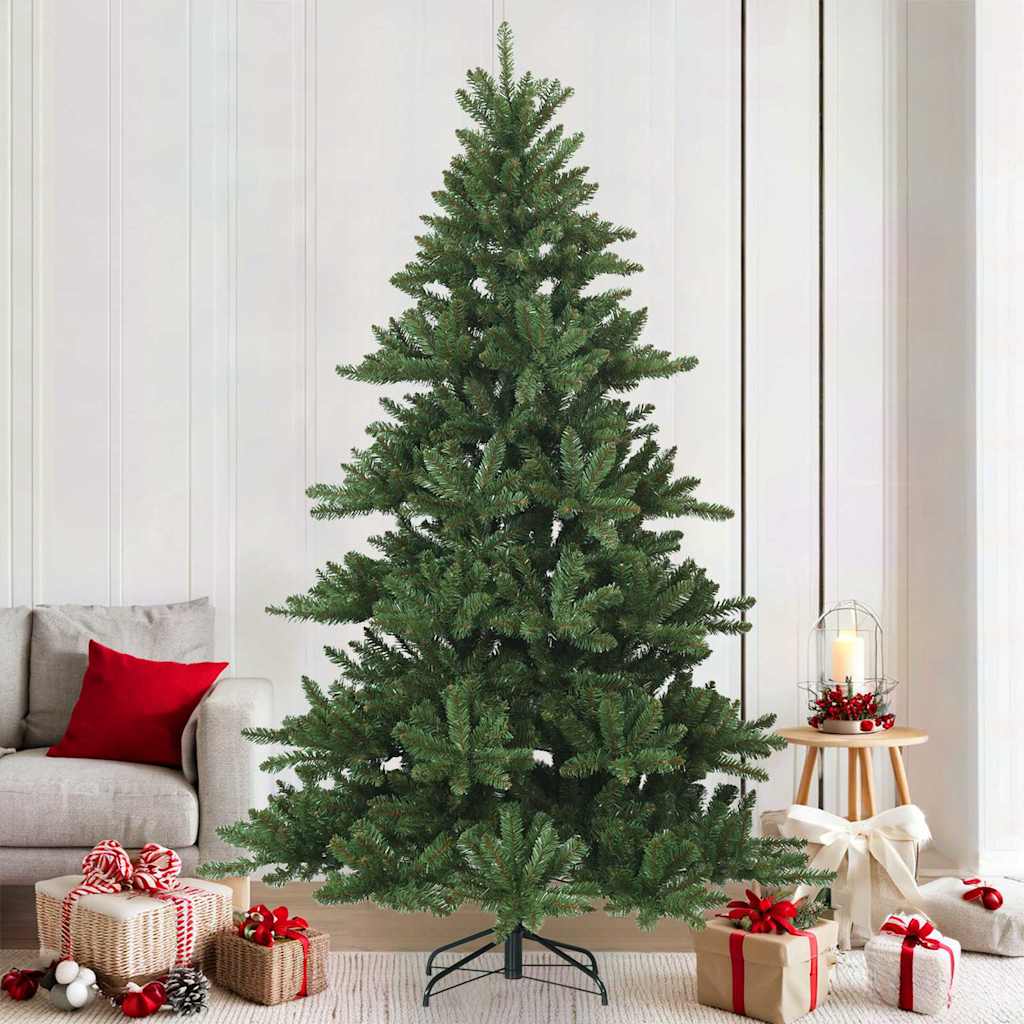 JUNG Vida Künstlicher klappbarer Weihnachtsbaum Grün 210 cm PVC, Stahl