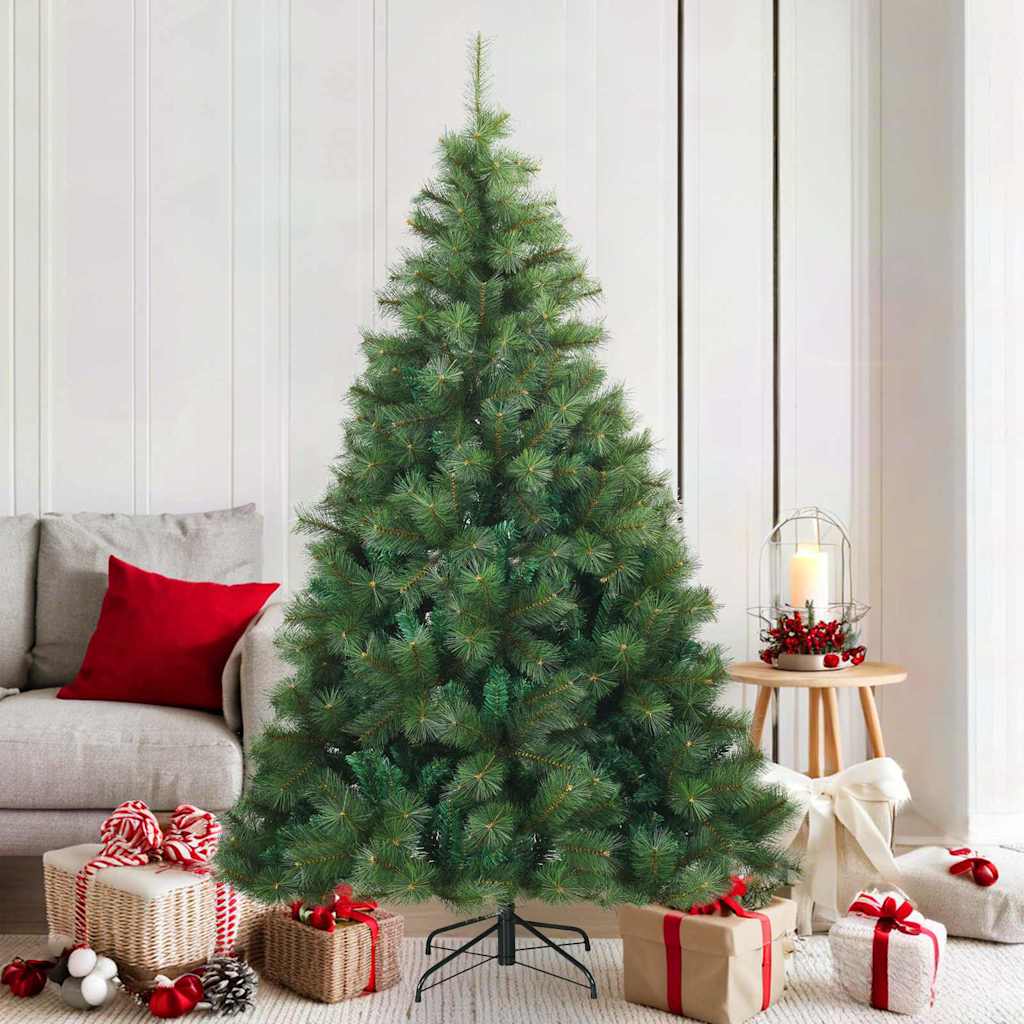 JUNG Vida Künstlicher klappbarer Weihnachtsbaum Grün 180 cm PVC, Stahl