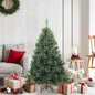 JUNG Vida Künstlicher Scharnier-Weihnachtsbaum schneebedeckt Grün 120 cm