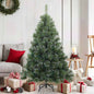 JUNG Vida Künstlicher Scharnier-Weihnachtsbaum schneebedeckt Grün 150 cm