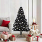 JUNG Vida Künstlicher vorbeleuchteter Weihnachtsbaum Schwarz 150 cm PVC