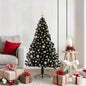 JUNG Vida Künstlicher vorbeleuchteter Weihnachtsbaum Schwarz 150 cm PVC