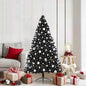 JUNG Vida Künstlicher vorbeleuchteter Weihnachtsbaum Schwarz 180 cm PVC