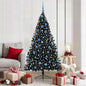 JUNG Vida Künstlicher vorbeleuchteter Weihnachtsbaum Schwarz 180 cm PVC