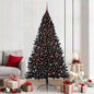 JUNG Vida Künstlicher vorbeleuchteter Weihnachtsbaum Schwarz 210 cm PVC