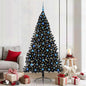 JUNG Vida Künstlicher vorbeleuchteter Weihnachtsbaum Schwarz 210 cm PVC