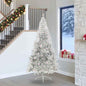 JUNG Vida Künstlicher vorbeleuchteter Weihnachtsbaum Silber 240 cm PET