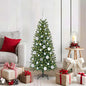 JUNG Vida Künstlicher Weihnachtsbaum mit 150 LEDs Grün 120 cm PE und PVC