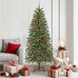 JUNG Vida Künstlicher Weihnachtsbaum mit 300 LEDs Grün 180 cm PE und PVC