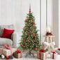 JUNG Vida Künstlicher klappbarer Weihnachtsbaum Grün 150 cm PE und PVC