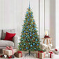 JUNG Vida Künstlicher klappbarer Weihnachtsbaum Grün 180 cm PE und PVC