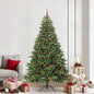 JUNG Vida Künstlicher Weihnachtsbaum mit 300 LEDs Grün 210 cm PE und PVC