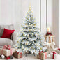 JUNG Vida Künstlicher Weihnachtsbaum mit 150 LEDs Weiß 150 cm PE und PVC
