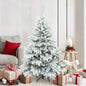JUNG Vida Künstlicher Weihnachtsbaum mit 150 LEDs Weiß 150 cm PE und PVC