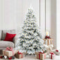 JUNG Vida Künstlicher Weihnachtsbaum mit 300 LEDs Weiß 180 cm PE und PVC
