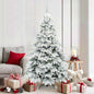 JUNG Vida Künstlicher Weihnachtsbaum mit 300 LEDs Weiß 180 cm PE und PVC