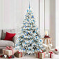 JUNG Vida Künstlicher Weihnachtsbaum mit 300 LEDs Weiß 180 cm PE und PVC