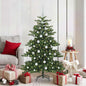 JUNG Vida Künstlicher klappbarer Weihnachtsbaum Grün 150 cm PVC und Stahl