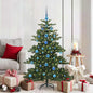 JUNG Vida Künstlicher klappbarer Weihnachtsbaum Grün 150 cm PVC und Stahl