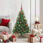 JUNG Vida Künstlicher Weihnachtsbaum mit 150 LEDs Grün 120 cm PE und PVC