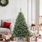JUNG Vida Künstlicher Weihnachtsbaum mit 150 LEDs Grün 120 cm PE und PVC