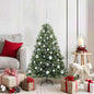 JUNG Vida Künstlicher Weihnachtsbaum mit 150 LEDs Grün 120 cm PE und PVC