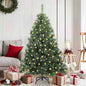 JUNG Vida Künstlicher Weihnachtsbaum mit 150 LEDs Grün 150 cm PE und PVC