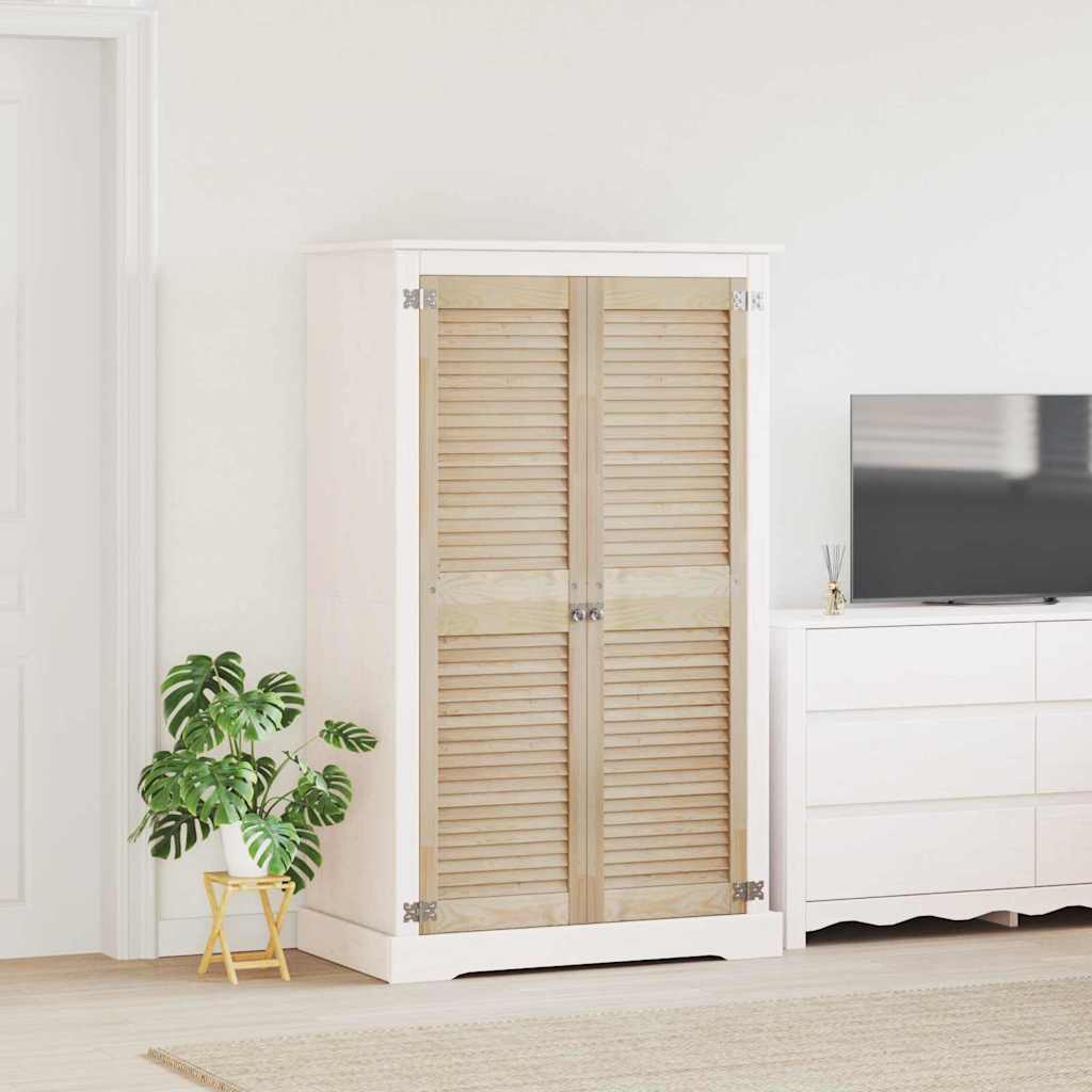 JUNG Vida Schranktür 2 pcs Natur 140.5 x 2 x 59.5 cm Massives Kiefernholz
