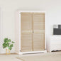 JUNG Vida Schranktür 2 pcs Natur 170 x 2,1 x 59,5 cm Massives Kiefernholz