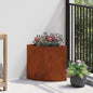 JUNG Vida Eckpflanzer Rostig 30 x 30 x 35 cm Wetterfeststahl