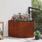 JUNG Vida Eckpflanzer Rostig 60 x 60 x 50 cm Wetterfeststahl