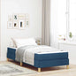 JUNG Vida Boxspringbett mit Matratze Blau 80 x 200 cm Stoff