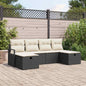 JUNG Vida Sofa Set mit Kissen 5 pcs Poly-Rattan