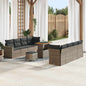 JUNG Vida Gartensofa-set 11 pcs Grau Poly-Rattan
