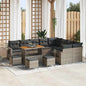 JUNG Vida Gartensofa-set 13 pcs Grau Poly-Rattan