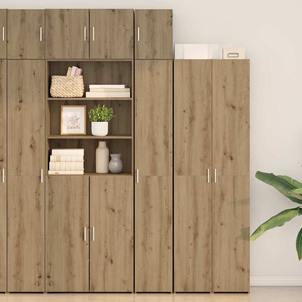 JUNG Vida Aufbewahrungsschrank 3 pcs Artisan-Eiche 30 x 42,5 x 225 cm