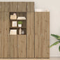 JUNG Vida Aufbewahrungsschrank 3 pcs Artisan-Eiche 30 x 42,5 x 225 cm