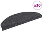 JUNG Vida Stufenmatten Selbstklebend 30 Stk. 65x21x4 cm Dunkelgrau Halbrund Groß