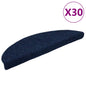 JUNG Vida Stufenmatten Selbstklebend 30 Stk. 56x17x3 cm Marineblau Halbrund