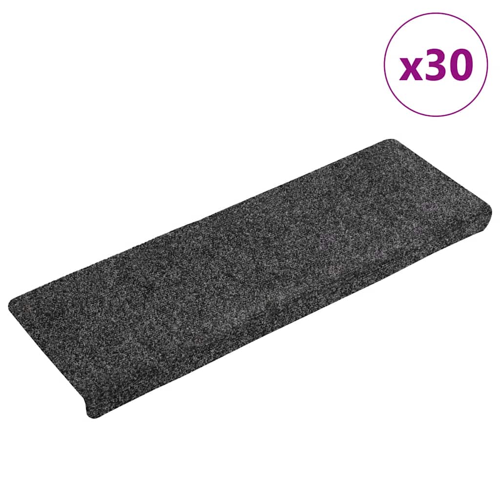 JUNG Vida Stufenmatten Selbstklebend 30 Stk. 65x21x4 cm Grau Rechteckiger Rand