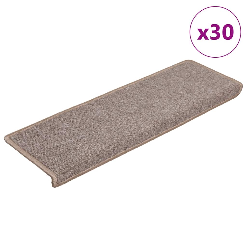 JUNG Vida Stufenmatten 30 Stk. 65x21x4 cm Hellbraun Rechteckiger Rand