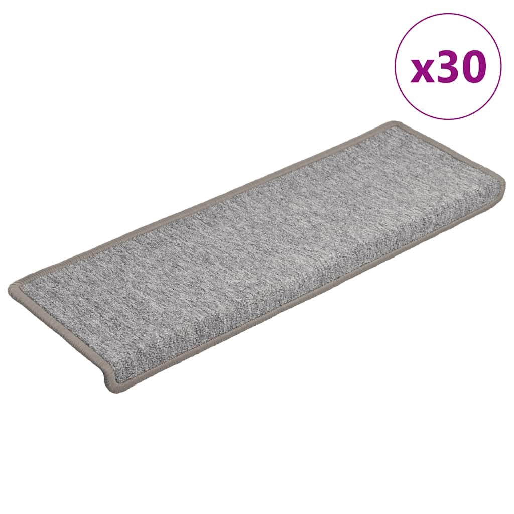 JUNG Vida Stufenmatten 30 Stk. 65x21x4 cm Hellgrau Rechteckiger Rand