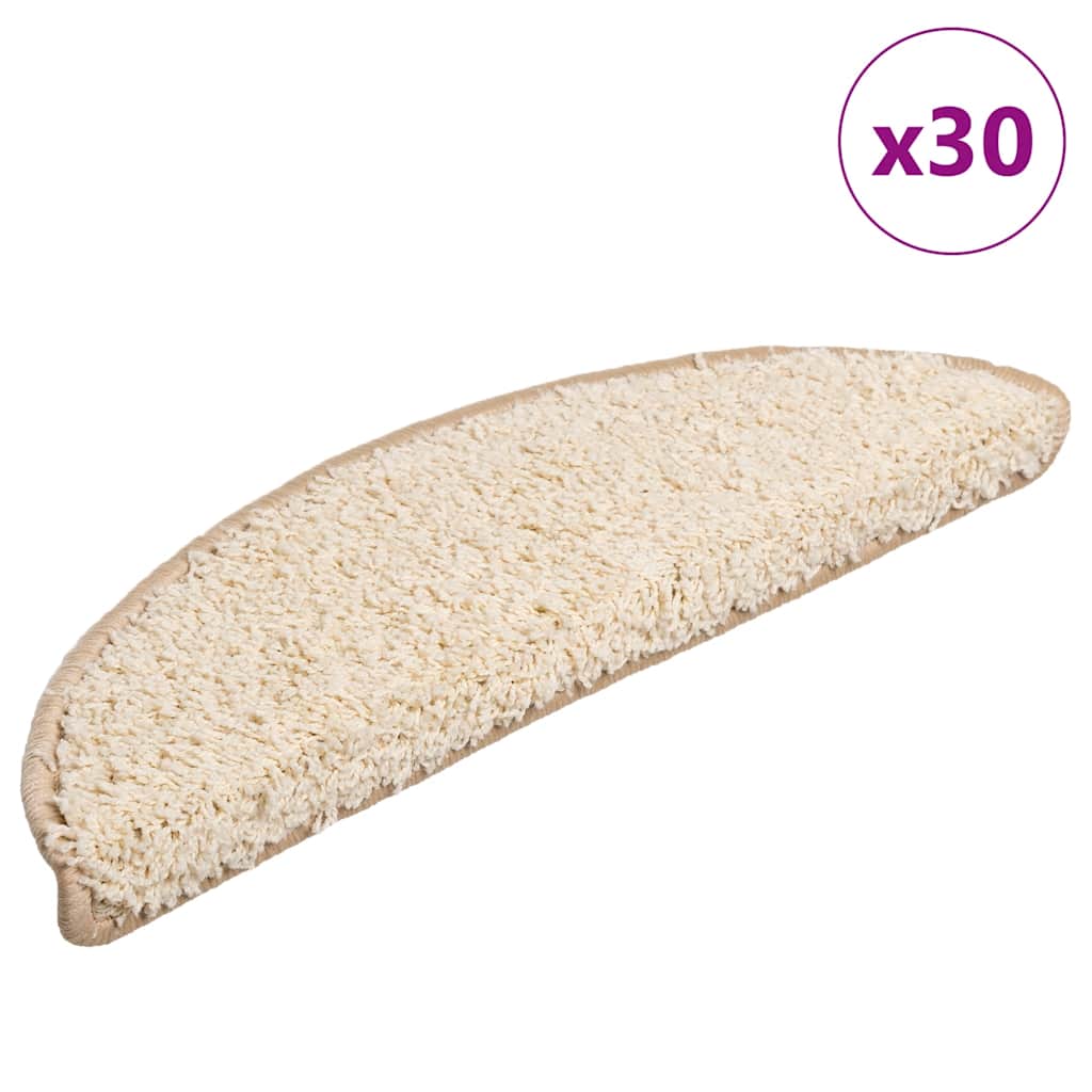 JUNG Vida Stufenmatten 30 Stk. 56x17x3 cm Creme Halbrund