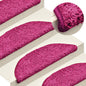 JUNG Vida Stufenmatten 30 Stk. 56x17x3 cm Rosa Halbrund