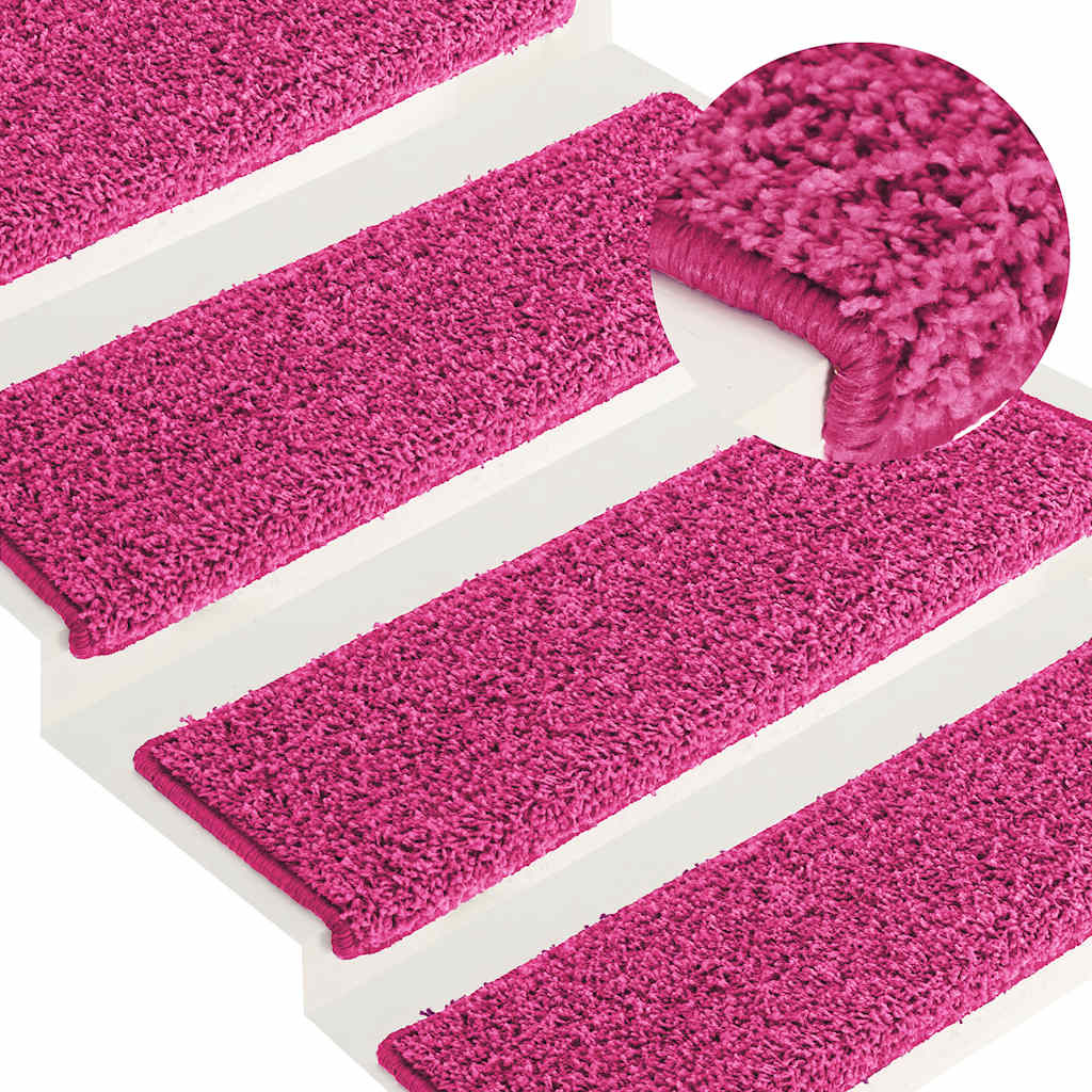 JUNG Vida Stufenmatten 30 Stk. 65x21x4 cm Rosa Rechteckiger Rand
