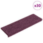 JUNG Vida Stufenmatten 30 Stk. 65x21x4 cm Dunkelviolett Rechteckiger Rand