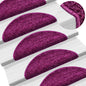 JUNG Vida Stufenmatten 20 Stk. 56x17x3 cm Violett Halbrund