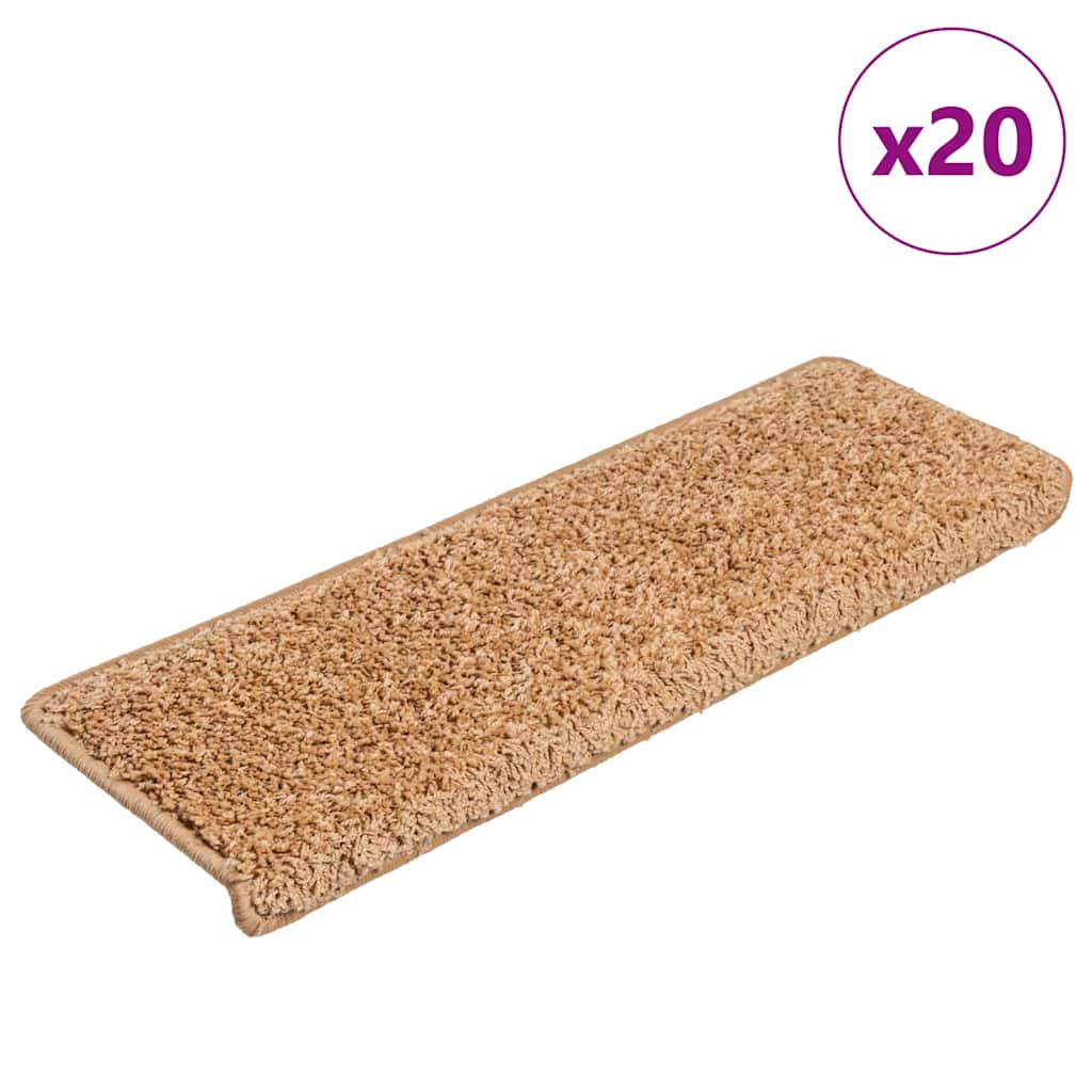 JUNG Vida Stufenmatten 20 Stk. 65x21x4 cm Beige Rechteckiger Rand