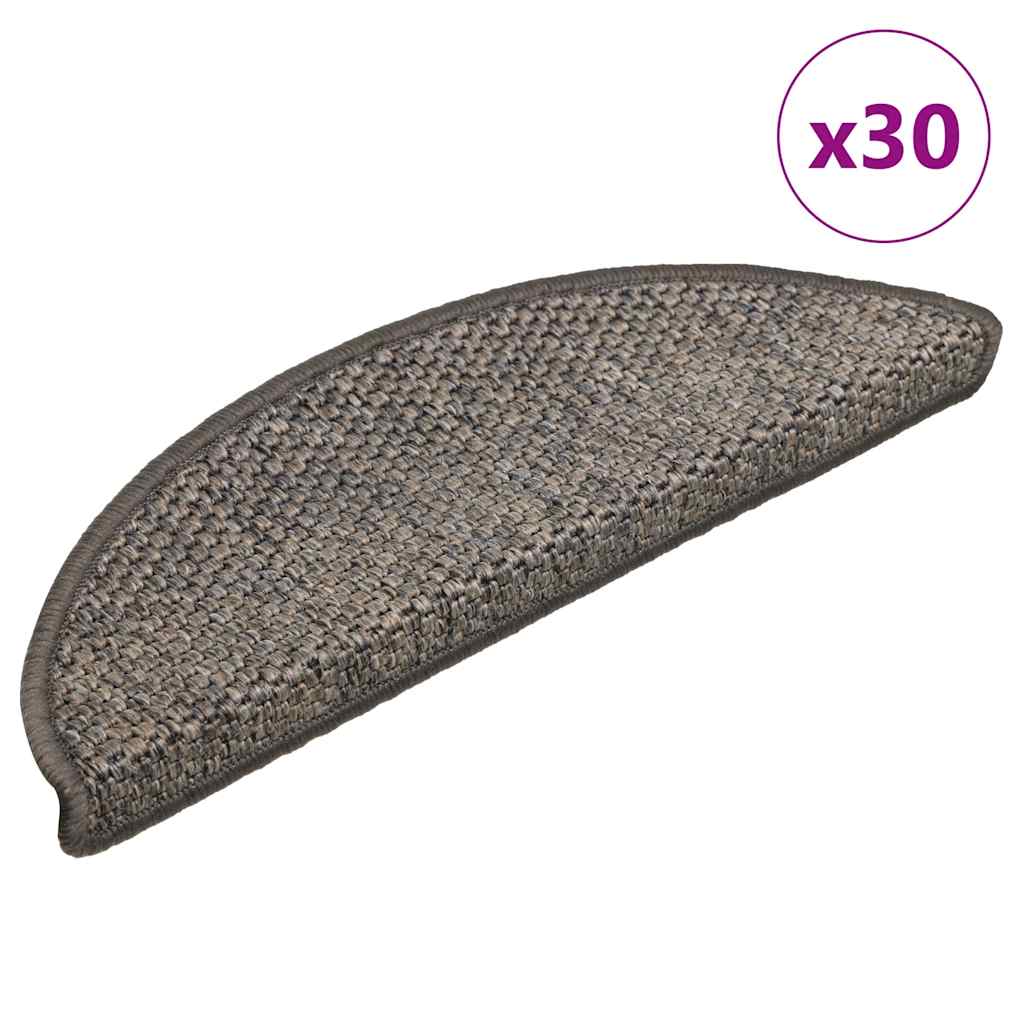 JUNG Vida Stufenmatten Selbstklebend Sisal-Optik 30 Stk. 56x17x3 cm