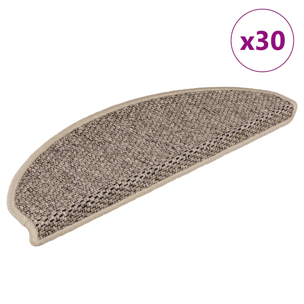 JUNG Vida Stufenmatten Selbstklebend Sisal-Optik 30 Stk. 65x21x4cm